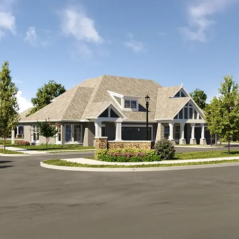 Exterior of Gray Eagle entrance