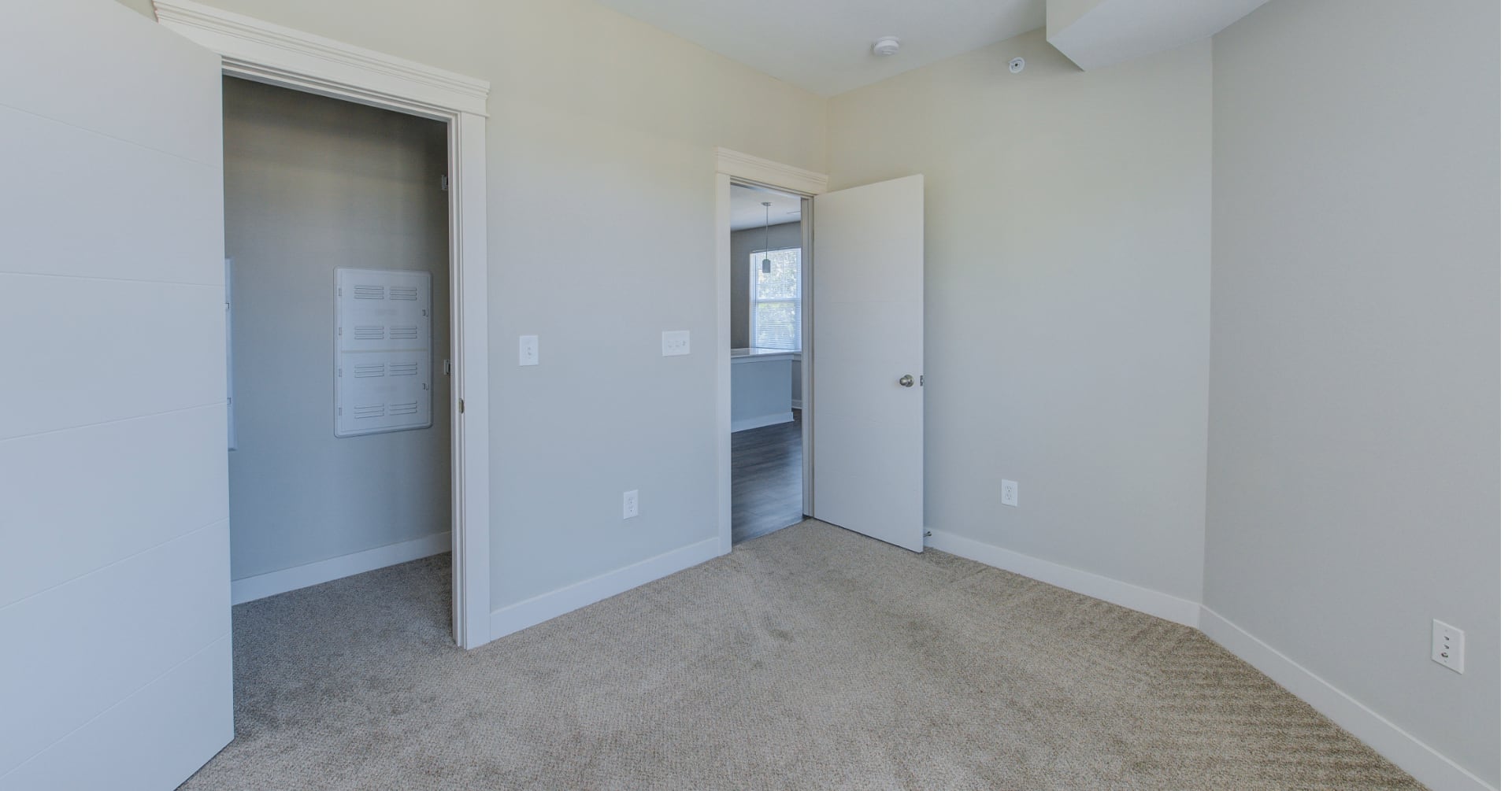 City Flats Walnut Bedroom