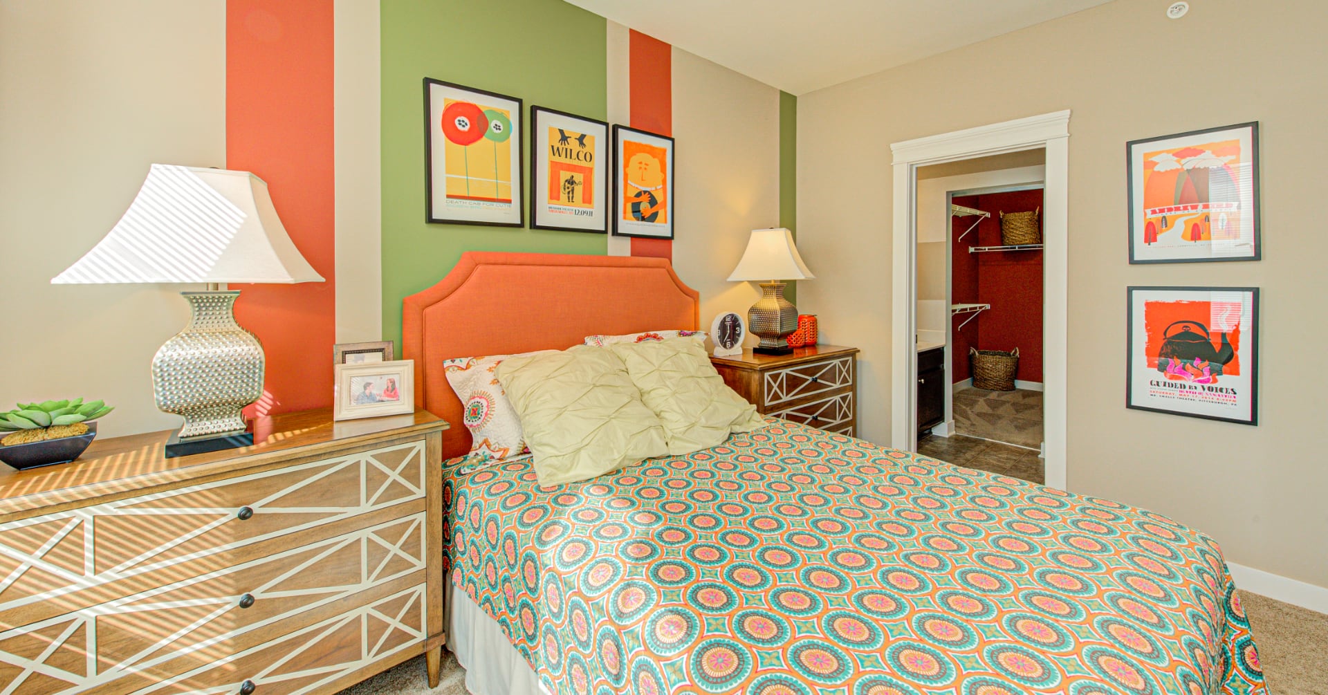 Ivy Flats Bedroom